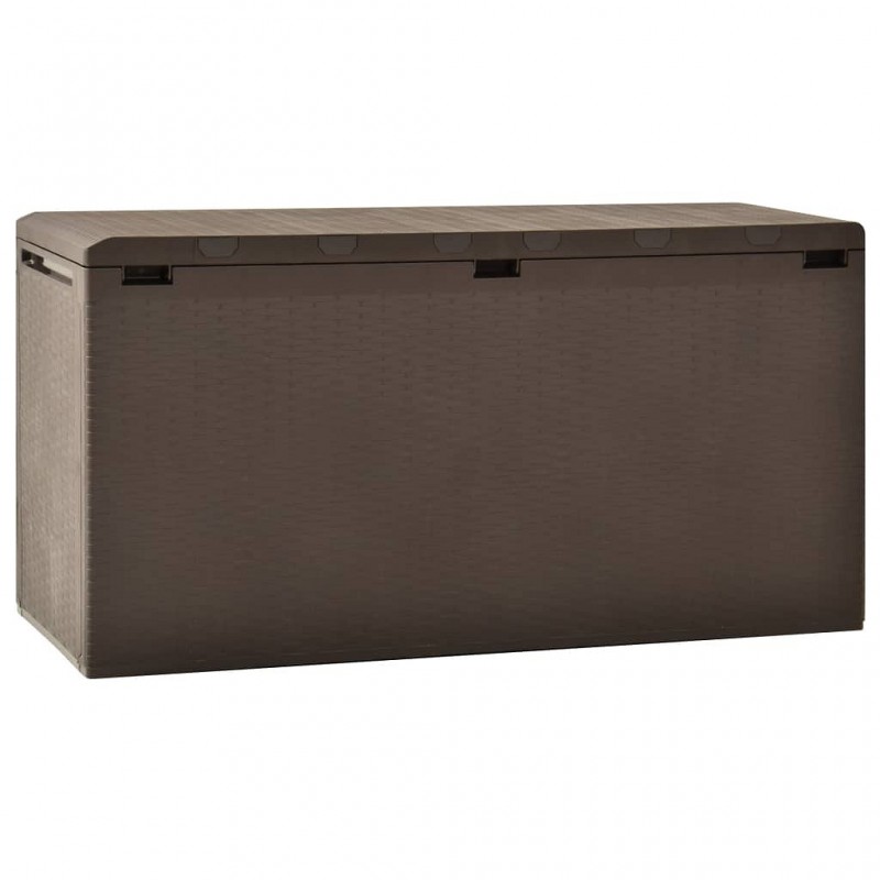 Acquista Baule da Giardino Marrone 114x47x60 cm con riferimento GHV-49447 della ditta GARDENHOME