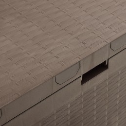 Acquista Baule da Giardino Marrone 114x47x60 cm con riferimento GHV-49447 della ditta GARDENHOME