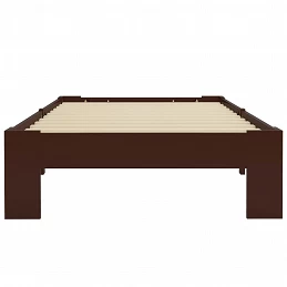 Acquista Giroletto Marrone Scuro in Legno Massello di Pino 90x200 cm con riferimento GHV-283298 della ditta GARDENHOME
