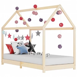 Acquista Giroletto per Bambini in Legno Massello di Pino 90x200 cm con riferimento GHV-283348 della ditta GARDENHOME