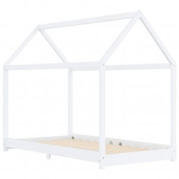 Acquista Giroletto per Bambini Bianco in Massello di Pino 90x200 cm con riferimento GHV-283351 della ditta GARDENHOME