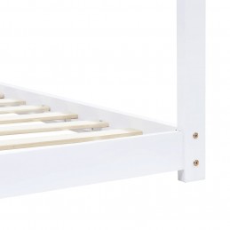 Acquista Giroletto per Bambini Bianco in Massello di Pino 90x200 cm con riferimento GHV-283351 della ditta GARDENHOME