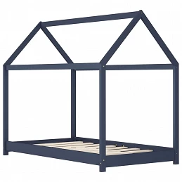 Acquista Giroletto per Bambini Grigio in Massello di Pino 70x140 cm con riferimento GHV-283352 della ditta GARDENHOME