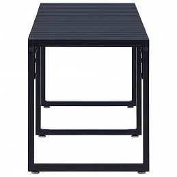 Acquista Panchina da Giardino 180 cm in Pannello PS Nero con riferimento GHV-49493 della ditta GARDENHOME