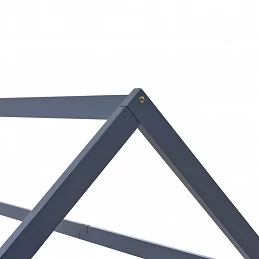 Acquista Giroletto per Bambini Grigio in Legno Massello di Pino 80x160cm con riferimento GHV-283353 della ditta GARDENHOME