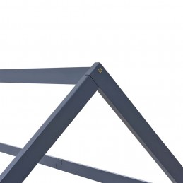 Acquista Giroletto per Bambini Grigio in Massello di Pino 90x200 cm con riferimento GHV-283354 della ditta GARDENHOME