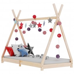 Acquista Giroletto per Bambini in Legno Massello di Pino 70x140 cm con riferimento GHV-283355 della ditta GARDENHOME