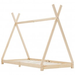 Acquista Giroletto per Bambini in Legno Massello di Pino 90x200 cm con riferimento GHV-283357 della ditta GARDENHOME