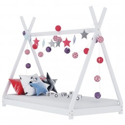 Acquista Giroletto per Bambini Bianco in Massello di Pino 70x140 cm con riferimento GHV-283358 della ditta GARDENHOME