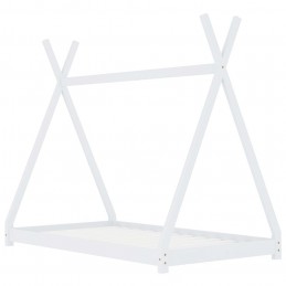 Acquista Giroletto per Bambini Bianco in Massello di Pino 80x160 cm con riferimento GHV-283359 della ditta GARDENHOME