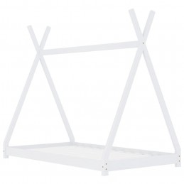 Acquista Giroletto per Bambini Bianco in Massello di Pino 90x200 cm con riferimento GHV-283360 della ditta GARDENHOME