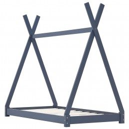 Acquista Giroletto per Bambini Grigio in Massello di Pino 90x200 cm con riferimento GHV-283363 della ditta GARDENHOME