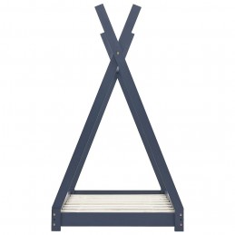 Acquista Giroletto per Bambini Grigio in Massello di Pino 90x200 cm con riferimento GHV-283363 della ditta GARDENHOME