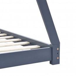 Acquista Giroletto per Bambini Grigio in Massello di Pino 90x200 cm con riferimento GHV-283363 della ditta GARDENHOME