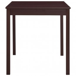 Acquista Tavolo da Pranzo Marrone Scuro 140x70x73 cm in Legno di Pino con riferimento GHV-283401 della ditta GARDENHOME