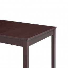 Acquista Tavolo da Pranzo Marrone Scuro 140x70x73 cm in Legno di Pino con riferimento GHV-283401 della ditta GARDENHOME