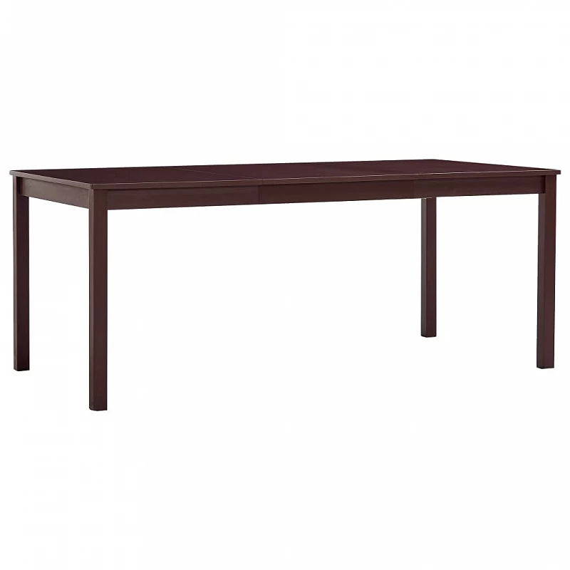 Acquista Tavolo da Pranzo Marrone Scuro 180x90x73 cm in Legno di Pino con riferimento GHV-283407 della ditta GARDENHOME