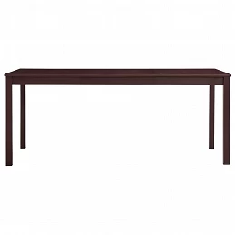 Acquista Tavolo da Pranzo Marrone Scuro 180x90x73 cm in Legno di Pino con riferimento GHV-283407 della ditta GARDENHOME