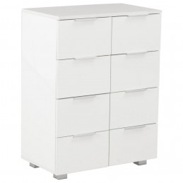 Acquista Credenza con Finitura Lucida Bianca 60x35x80 cm in Truciolato con riferimento GHV-283712 della ditta GARDENHOME