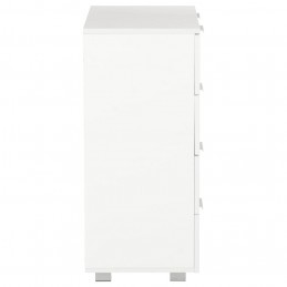 Acquista Credenza con Finitura Lucida Bianca 60x35x80 cm in Truciolato con riferimento GHV-283712 della ditta GARDENHOME