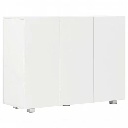 Acquista Credenza Bianco Lucido 107x35x80,5 cm con riferimento GHV-283718 della ditta GARDENHOME