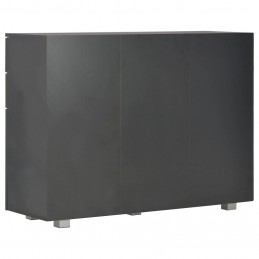 Acquista Credenza con Finitura Lucida Nera 107x35x76 cm con riferimento GHV-283719 della ditta GARDENHOME