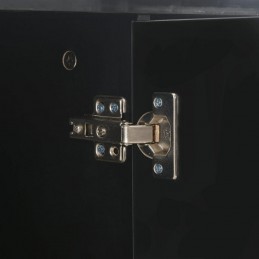 Acquista Credenza con Finitura Lucida Nera 107x35x76 cm con riferimento GHV-283719 della ditta GARDENHOME