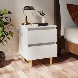 Comodino con Gambe in Legno...