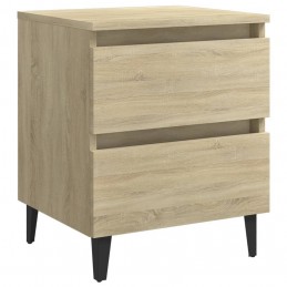 Acquista Comodino Rovere Sonoma 40x35x50 cm in Truciolato con riferimento GHV-805875 della ditta GARDENHOME
