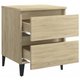 Acquista Comodino Rovere Sonoma 40x35x50 cm in Truciolato con riferimento GHV-805875 della ditta GARDENHOME