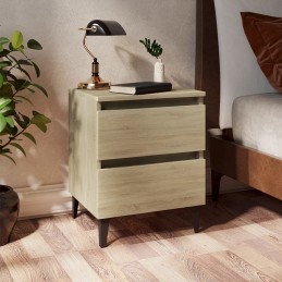 Comodini 2 pz Rovere Sonoma...