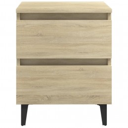 Acquista Comodini 2 pz Rovere Sonoma 40x35x50 cm in Truciolato con riferimento GHV-805876 della ditta GARDENHOME