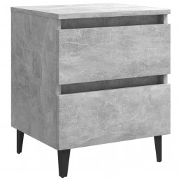 Acquista Comodino Grigio Calcestruzzo 40x35x50 cm in Truciolato con riferimento GHV-805877 della ditta GARDENHOME