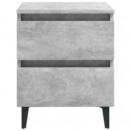 Acquista Comodino Grigio Calcestruzzo 40x35x50 cm in Truciolato con riferimento GHV-805877 della ditta GARDENHOME