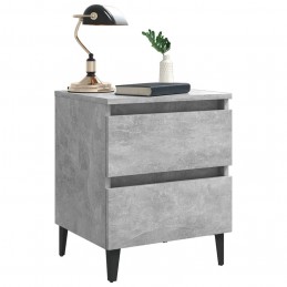 Acquista Comodino Grigio Calcestruzzo 40x35x50 cm in Truciolato con riferimento GHV-805877 della ditta GARDENHOME