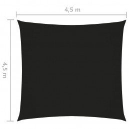 Acquista Parasole a Vela in Tela Oxford Quadrato 4,5x4,5 m Nero con riferimento GHV-135745 della ditta GARDENHOME