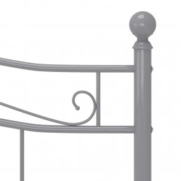 Acquista Giroletto Grigio in Metallo 160x200 cm con riferimento GHV-325002 della ditta GARDENHOME