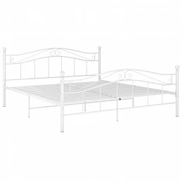 Acquista Giroletto Bianco in Metallo 180x200 cm con riferimento GHV-325004 della ditta GARDENHOME