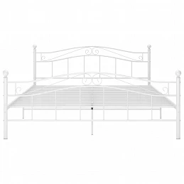 Acquista Giroletto Bianco in Metallo 180x200 cm con riferimento GHV-325004 della ditta GARDENHOME