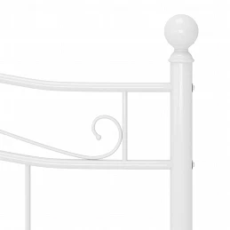 Acquista Giroletto Bianco in Metallo 180x200 cm con riferimento GHV-325004 della ditta GARDENHOME