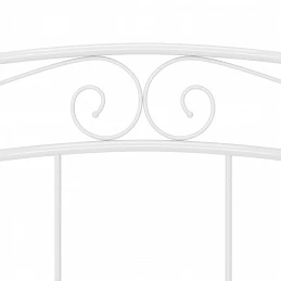 Acquista Giroletto Bianco in Metallo 180x200 cm con riferimento GHV-325004 della ditta GARDENHOME