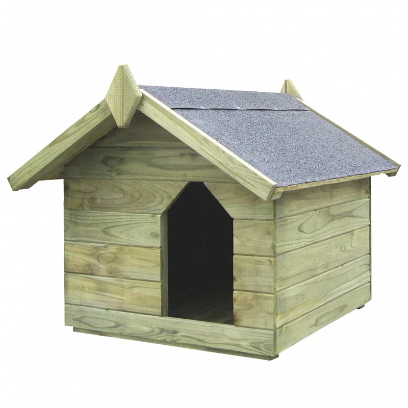 Acquista Cuccia per Cane da Esterno con Tetto Apribile Pino Impregnato con riferimento GHV-45149 della ditta GARDENHOME