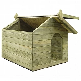 Acquista Cuccia per Cane da Esterno con Tetto Apribile Pino Impregnato con riferimento GHV-45150 della ditta GARDENHOME
