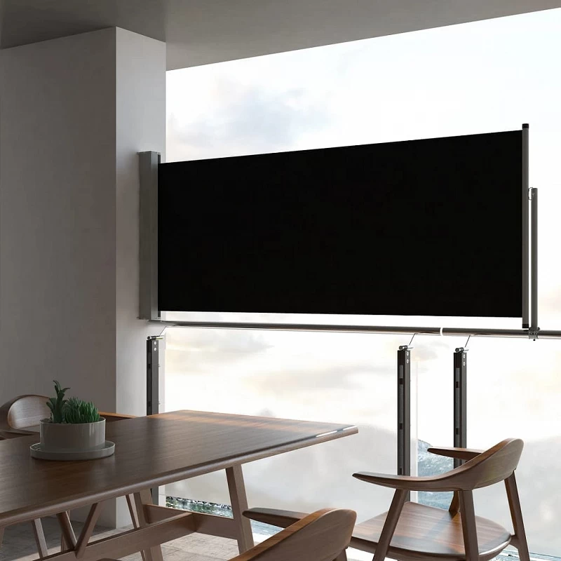 Acquista Tenda da Sole Laterale Retrattile 100 x 300 cm Nera con riferimento GHV-45184 della ditta GARDENHOME