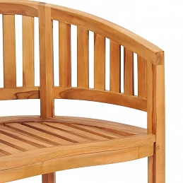 Acquista Sedia a Forma di Banana in Legno Massello di Teak con riferimento GHV-48018 della ditta GARDENHOME
