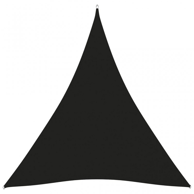 Acquista Parasole a Vela Oxford Triangolare 3x4x4 m Nero con riferimento GHV-135779 della ditta GARDENHOME
