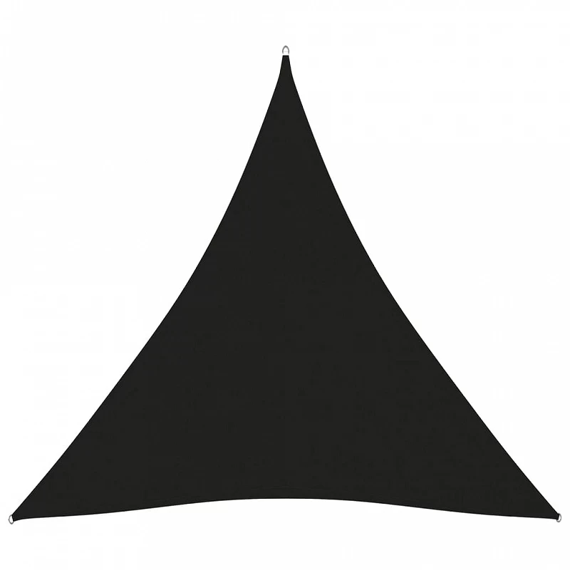 Acquista Parasole a Vela Oxford Triangolare 4x4x4 m Nero con riferimento GHV-135781 della ditta GARDENHOME