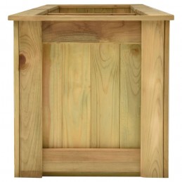 Acquista Fioriera Rialzata 196x50x50 cm in Legno di Pino Impregnato con riferimento GHV-49095 della ditta GARDENHOME