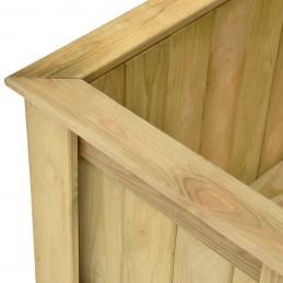 Acquista Fioriera Rialzata 196x50x50 cm in Legno di Pino Impregnato con riferimento GHV-49095 della ditta GARDENHOME