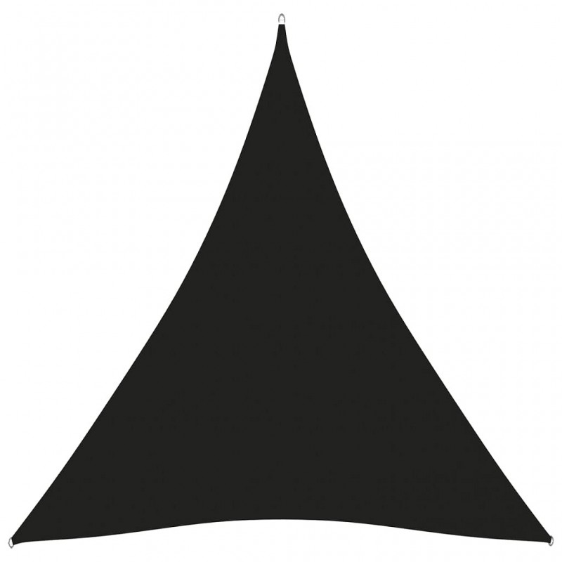 Acquista Parasole a Vela Oxford Triangolare 5x6x6 m Nero con riferimento GHV-135786 della ditta GARDENHOME